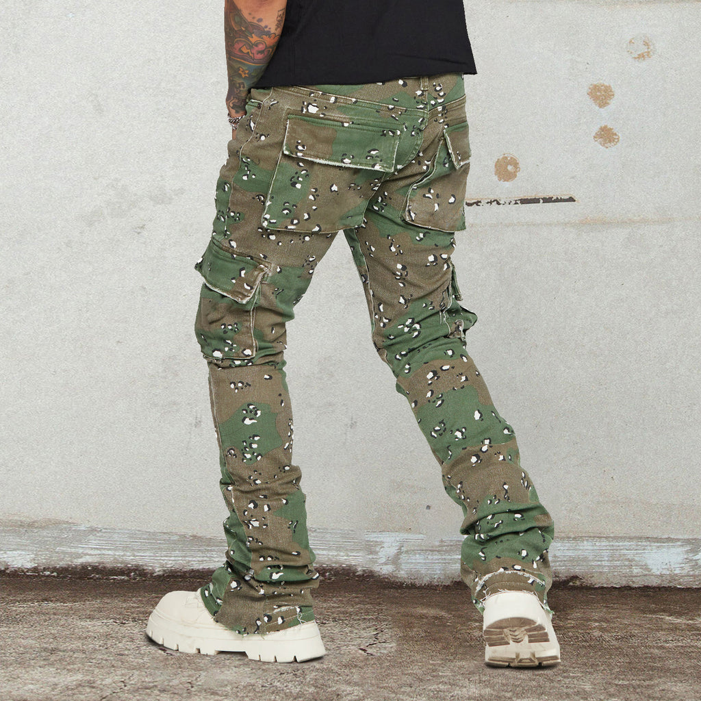 Street Hip Hop Retro Oversized Cargo Jeans